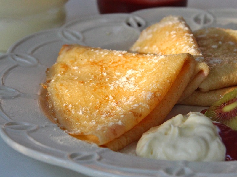 香草可丽饼 Vanilla crêpe